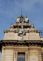 Rooftop Sculpture by AH Hodge c1916, The Guildhall, Kingston upon Hull