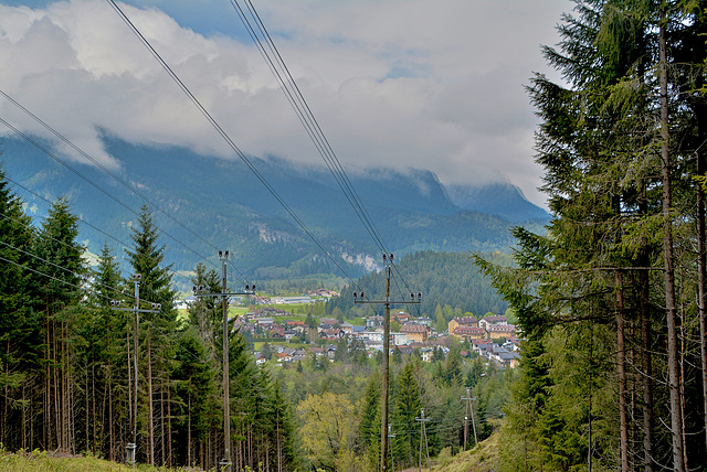 Blick zum Reutten-Tirol Österreich