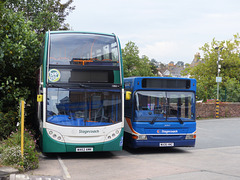 Stagecoach Pair at Paignton - 20 September 2020