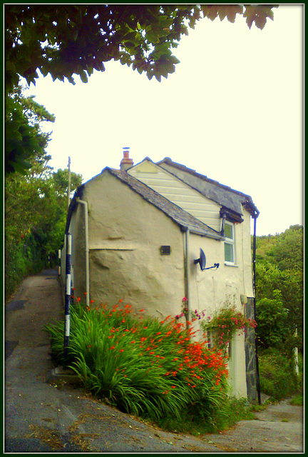 Another shot of a favourite cottage, Crosscombe, St Agnes, Cornwall.