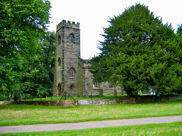 The Church of St. Giles at Calke Abbey, a Grade I Listed Building