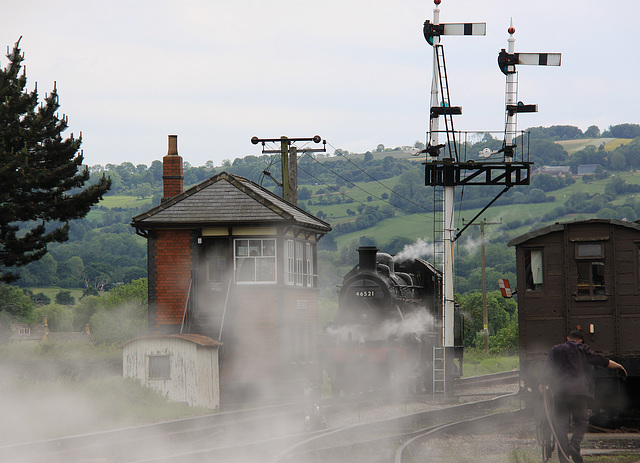 At the Gloucester & Warwickshire Railway