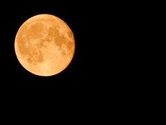 la super lune "bleue"