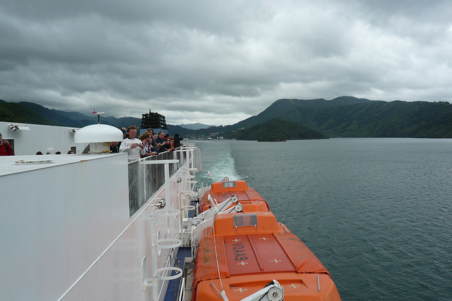 On The Interislander Ferry