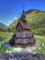 Borgund stave church.