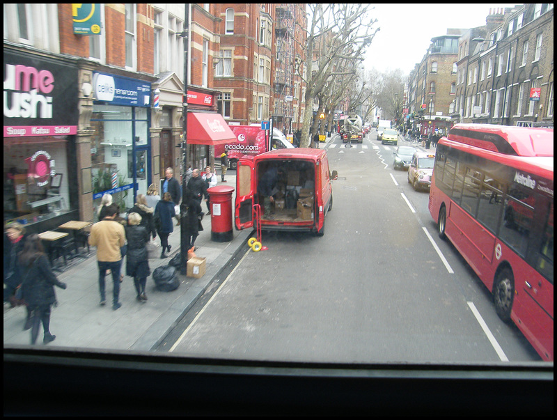 post on Grays Inn Road