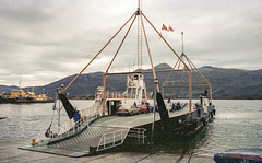 Ferry to Skye loading