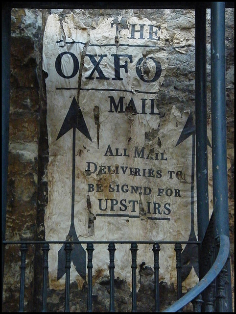 Oxford Mail deliveries