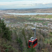 Zürich City / Von der Seilbahn-Station Adliswil aus gesehen