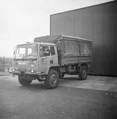 Leyland military truck - Ilford XP2