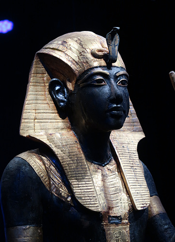 Wooden guardian statue of the Ka of Tutankhamun