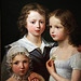 Portrait des enfants de l'artiste peintre Constant Delaperche