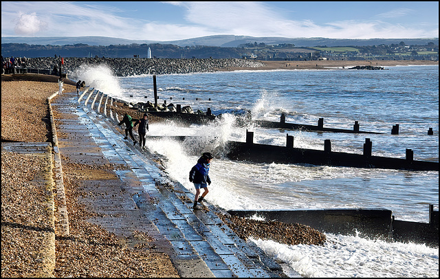 MILFORD-ON-SEA ("Surf's Up")