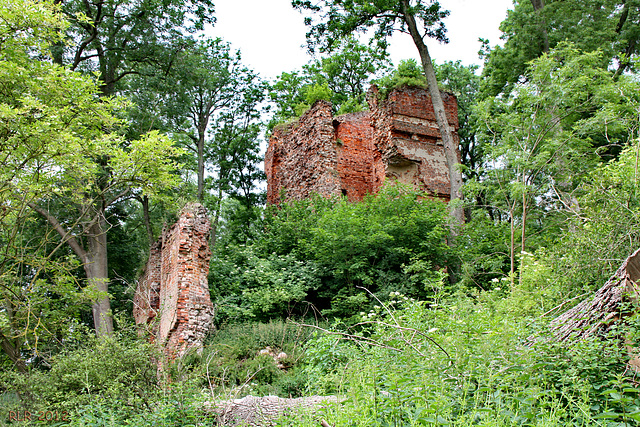 Stuer, Burgruine 2012