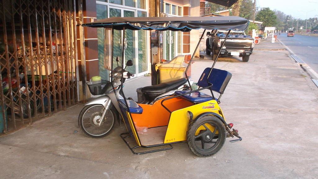 Stylish thai Tuk Tuk