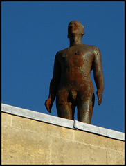 Gormley sculpture