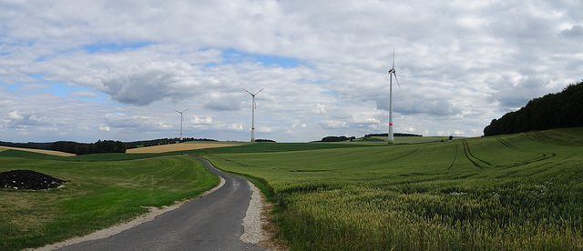 Auf der anderen Seite der Autobahn.