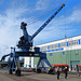 Alter Hafenkran in Sassnitz Alter Hafenkran in Sassnitz
