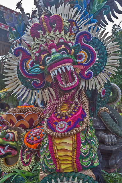 Head of a Naga snake