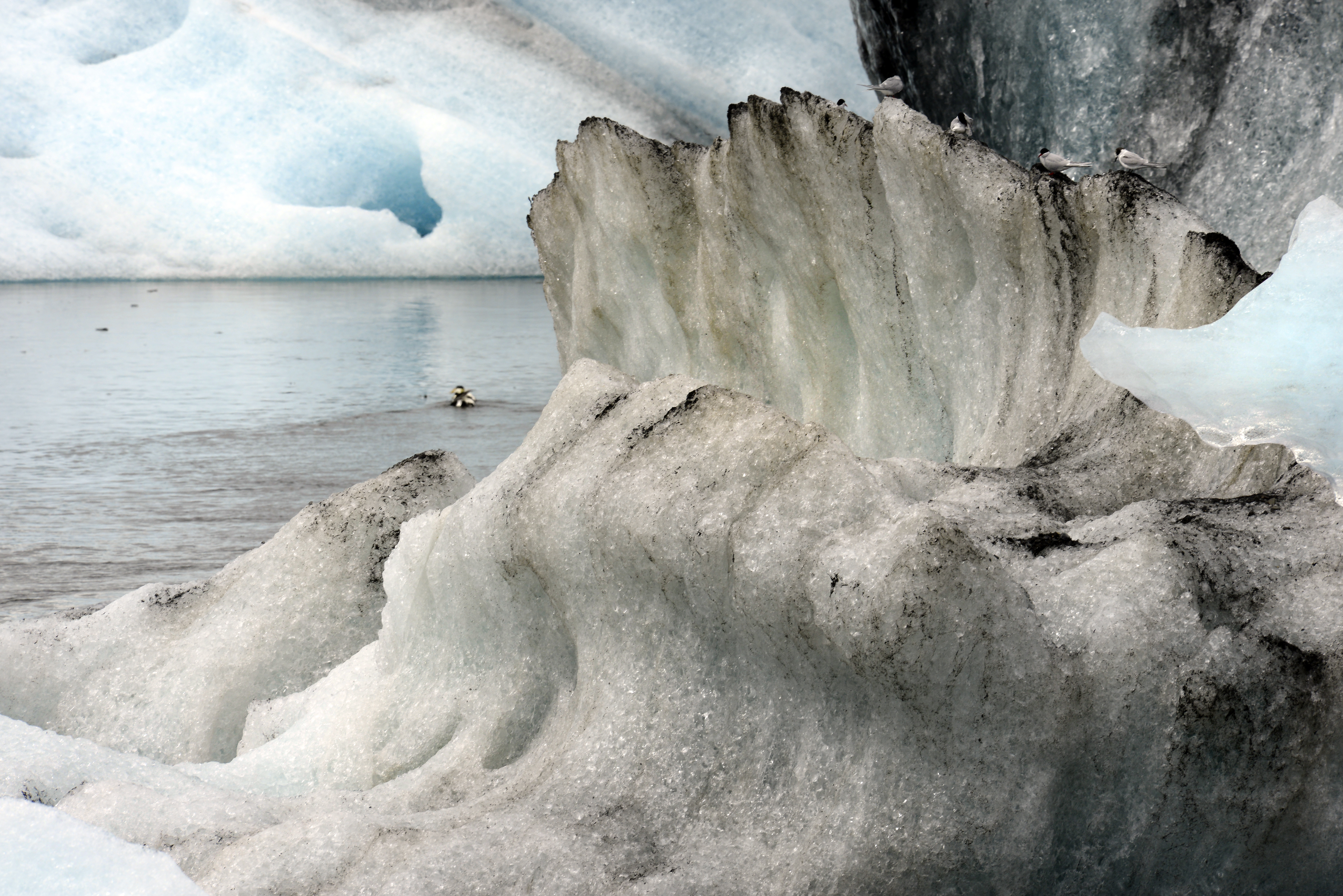 Ice shapes, Vatnajökull , Jökulsárlón