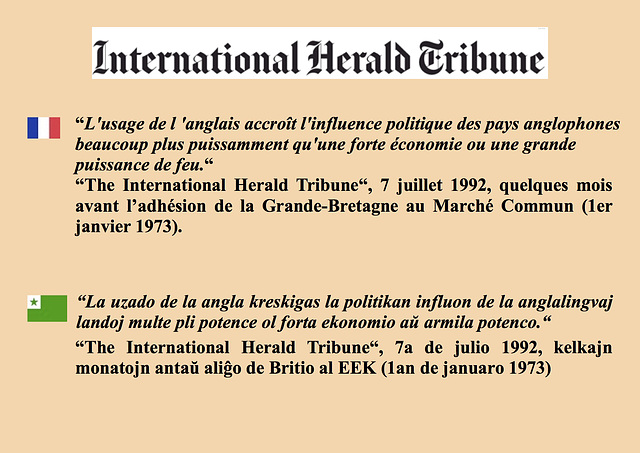 1a de majo-International Herald Tribune