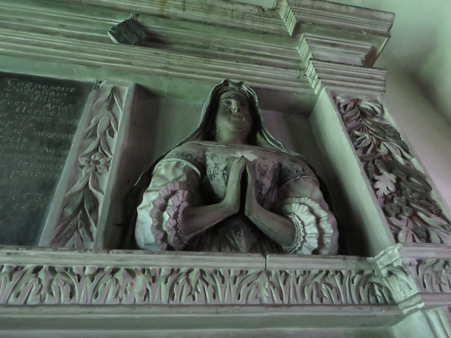 linton church, cambs, c17 tomb of john millicent +1686 (2)