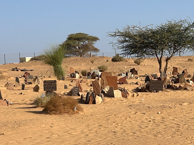 Islamic cemetery.