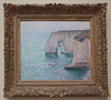 Manne-Portre Etretat by Monet in the Philadelphia Museum of Art, August 2009