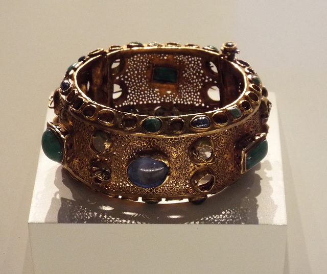 Roman Bracelet in the Getty Villa, June 2016