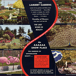 Lambert Gardens Promo (2), c1960 Lambert Gardens Promo (2), c1960