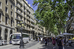 La Rambla, streetview