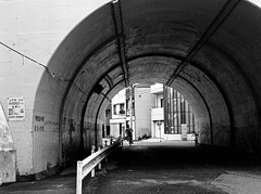 Tunnel in town