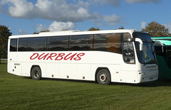 Our Hire/Our Bus KV05 YRO (A10 CLC) at Newmarket Racecourse - 14 Oct 2023 (P1160747)