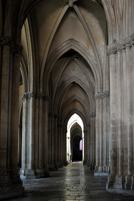 Bas-côté de la cathédrale de Troyes