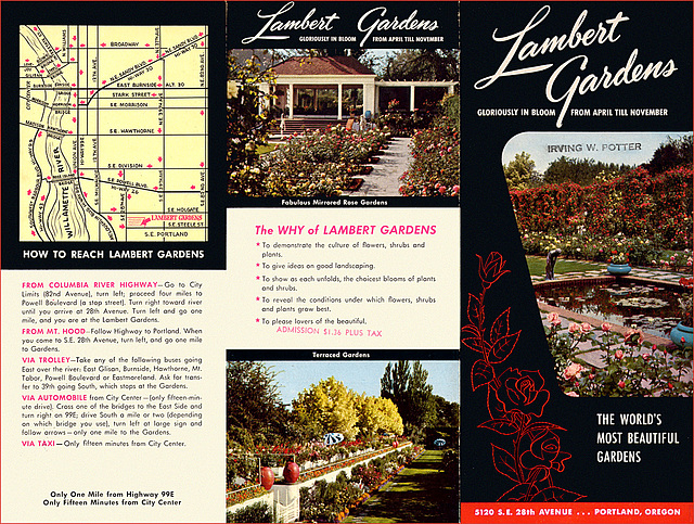 Lambert Gardens Promo, c1960