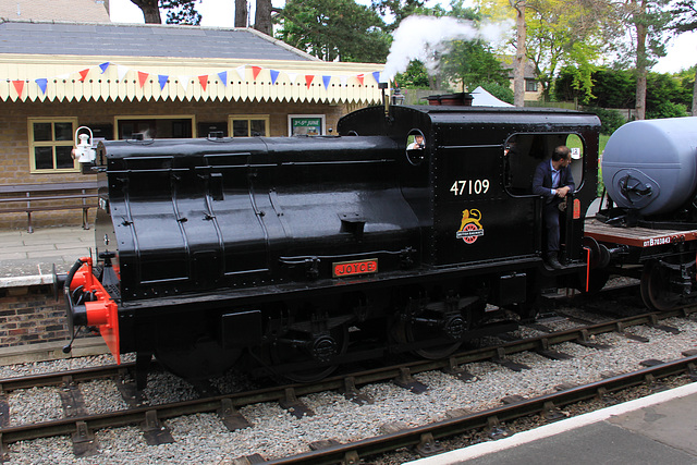 At the Gloucester & Warwickshire Railway