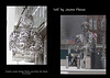 WE by Jaume Plensa collage London Bridge station 25 2 2025
