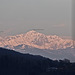 View to the lombardy mountains