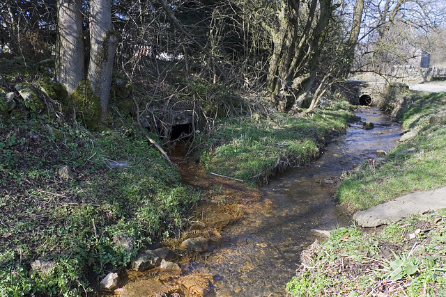 Odin Sough outfall, Castleton, Derbyshire