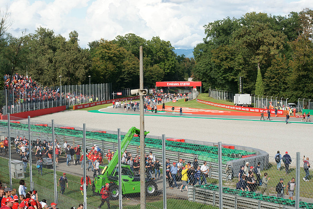 Crowds After The Italian F1 Grand Prix 2019