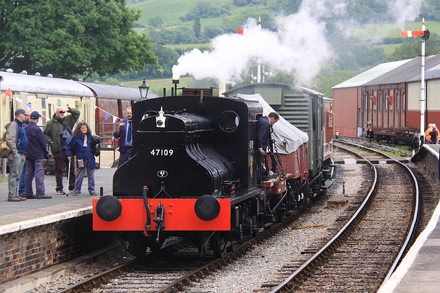 At the Gloucester & Warwickshire Railway