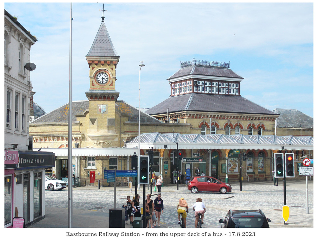 Eastbourne Station 17 8 2023