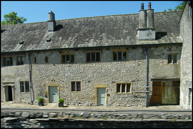 Levens Hall estate houses