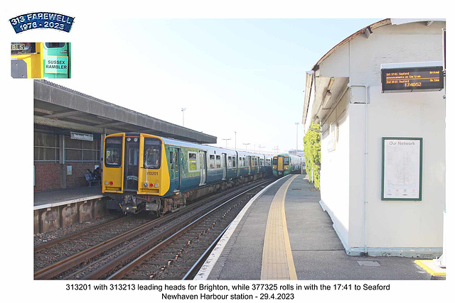 313201 and 377325 Newhaven Harbour 29 4 2023 a