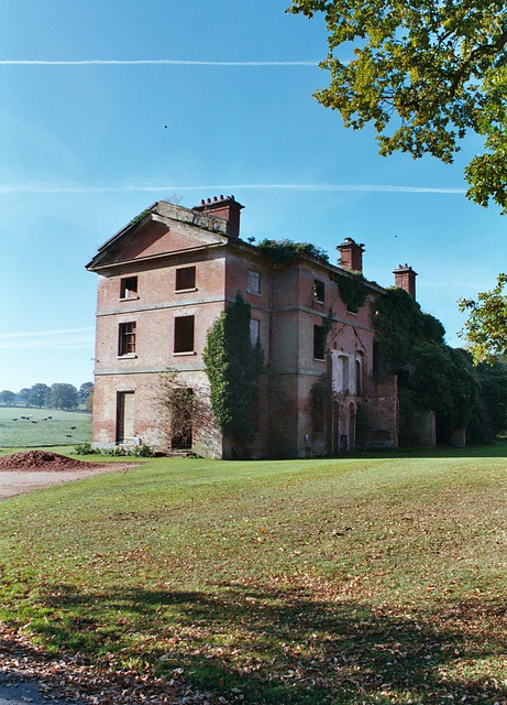 Ranton Abbey, Staffordshire, Burnt c1946