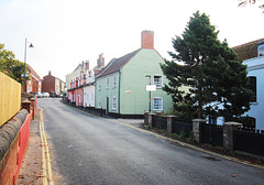 Corner of Earsham Street and Castle Lane, Bungay, Suffolk