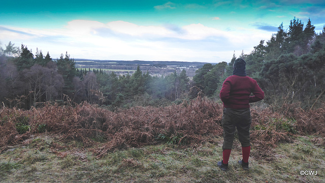 The Peeps View over Fochabers from Whiteash Hill