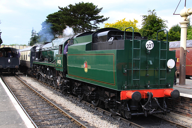 At the Gloucester & Warwickshire Railway