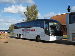 Andrews Coaches P66 MBC (OK06 AOL) at Newmarket Racecourse - 14 Oct 2023 (P1160744)