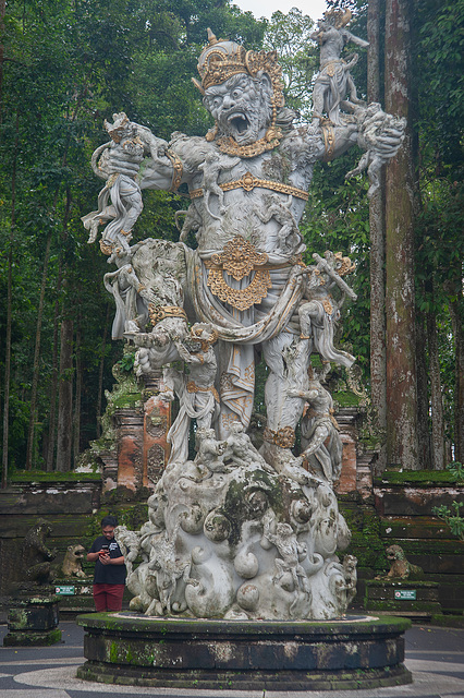 Kumbhakarna at the entrance